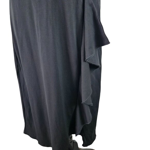 Grace Karin Womens 2XL Elegant Dress One Shoulder Ruffle Bodycon Midi Cocktail - Picture 7 of 11